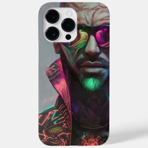 Kai A Charismatic Cyberpunk Smuggler Mouse Pad  Case_Mate iPhone 14 Pro Max Case