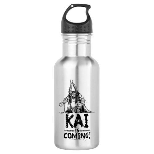 Kai is Coming Water Bottle