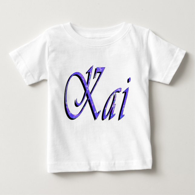 Kai, Name Logo, Baby Boys T-shirt (Front)