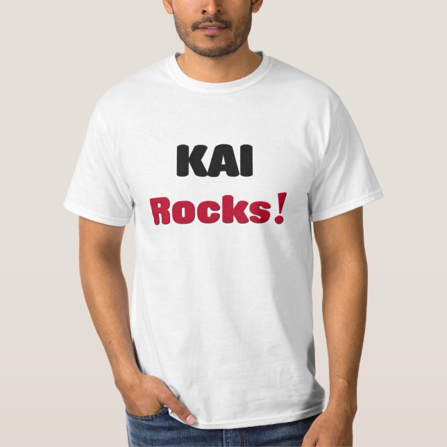 Kai Rocks T-Shirt (Front)