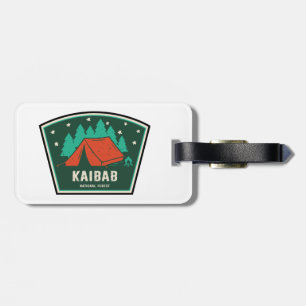 Kaibab National Forest Arizona Camping Luggage Tag