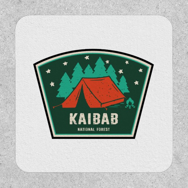Kaibab National Forest Arizona Camping Patch (Front)