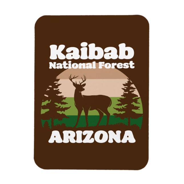 Kaibab National Forest Arizona Magnet (Vertical)