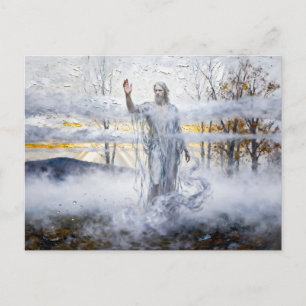 Kaikias God of the Northeast Wind and Mist from Gr Postcard