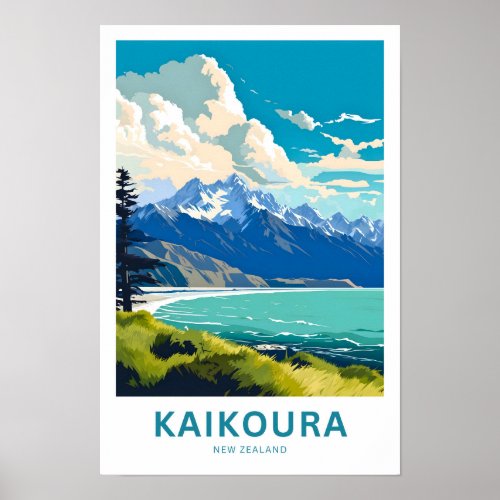 Kaikoura New Zealand Travel Print