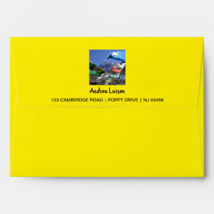 Kailash, Holy mountain, Tibet - Himalayas Envelope