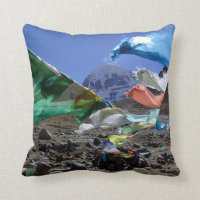 Kailash Mountain, Tibet, The Himalayas (pillow) Throw Pillow
