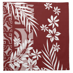 KAILI (Burgundy Red) Cloth Napkin