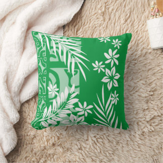 KAILI (Green) Throw Pillow