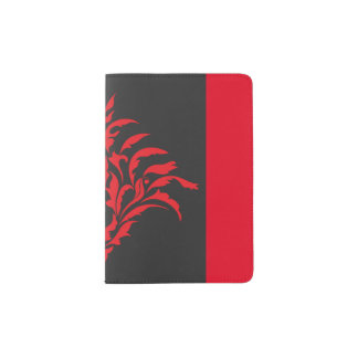Kailin Gow's Go Girl Red Fleur Passport Cover