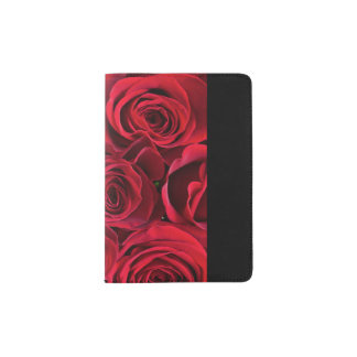 Kailin Gow's Go Girl Red Roses Passport Holder