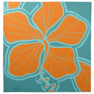 Kailua Hibiscus Hawaiian Dinner Napkins