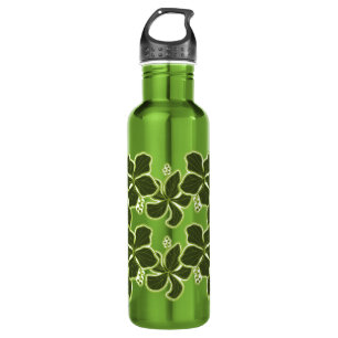 Kailua Hibiscus Hawaiian Stainless Steel Water Bottle
