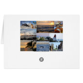 Kailua Kona Hawaii Collage Card (Back Horizontal)