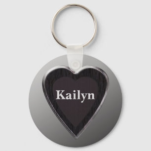 Kailyn Personalized Heart Keychain by 369MyName