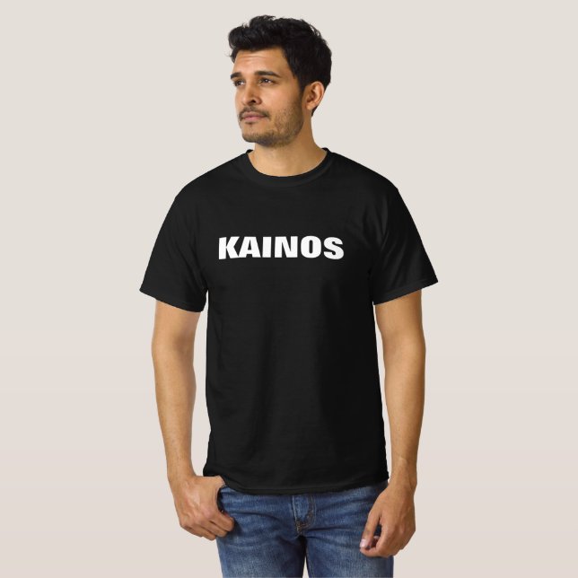 Kainos A New Creation 2 Corinthians Bible Verse T-Shirt (Front Full)