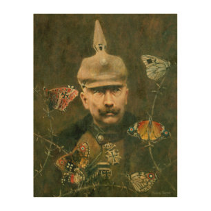 Kaisar Wilhelm Surreal Wooden Canvas Wood Wall Art