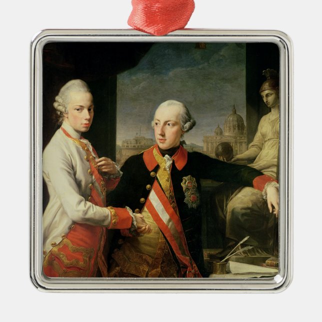 Kaiser Joseph II Metal Ornament (Front)