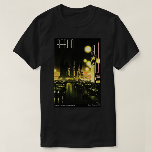 Kaiser Wilhelm Church T-Shirt (Design Front)