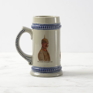 Kaiser Wilhelm II Beer Stein