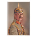 Kaiser Wilhelm Ii, Emperor Of Germany Faux Canvas Print at Zazzle
