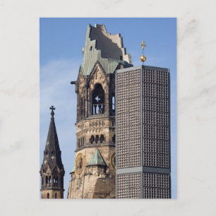 Kaiser Wilhelm Memorial Church, Berlin Postcard