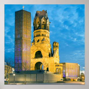 Kaiser Wilhelm Memorial Church, Berlin Poster