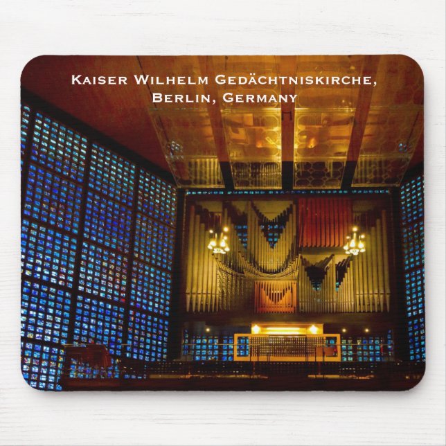 Kaiser Wilhelm Memorial Church Mouse Pad (Front)