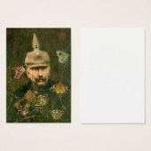 Kaiser Wilhelm Surreal ACEO Business Card (Front & Back)