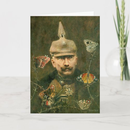 Kaiser Wilhelm Surreal Greetings Card