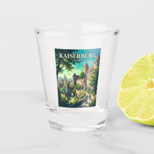 Kaiserburg Nürnberg Germany Shot Glass