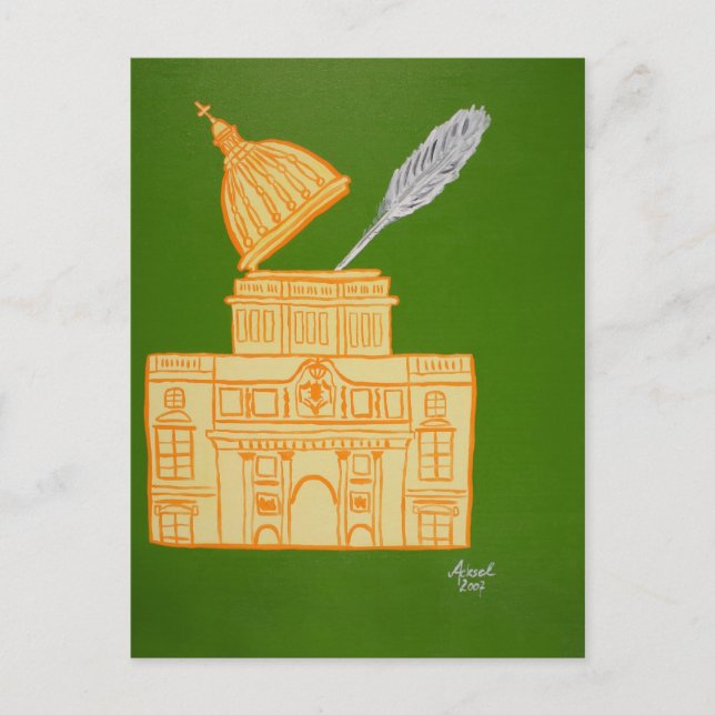 Kaiserliches Tintenfass Postcard (Front)