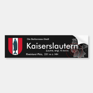 Kaiserslautern 3 bumper sticker