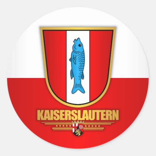 Kaiserslautern Classic Round Sticker
