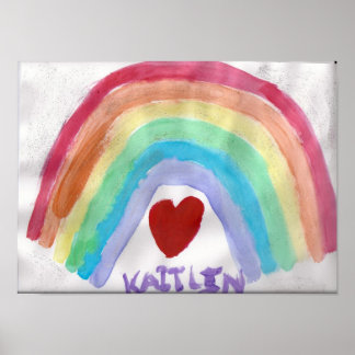 Kaitlin's Rainbow Poster