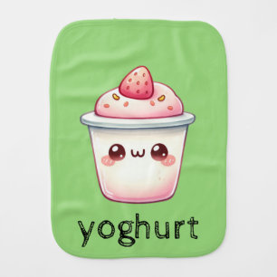 Kaiwi Yoghurt Baby Burp Cloth