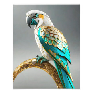 KAKA MOTU Parrot Island Continental Being Lemuria Photo Print