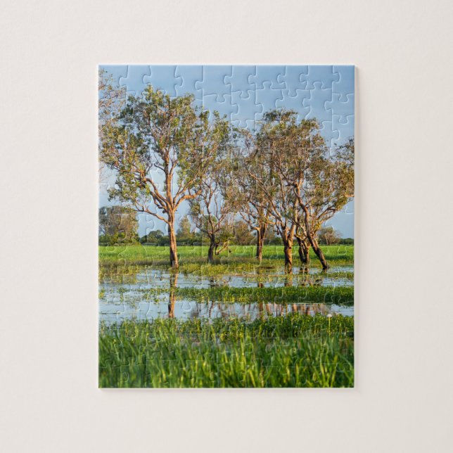 Kakadu billabong Northern Territory Australia Jigsaw Puzzle (Vertical)