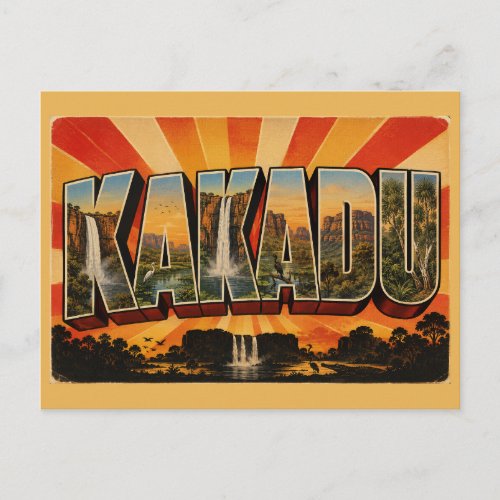 Kakadu National Park NT Australia Postcard