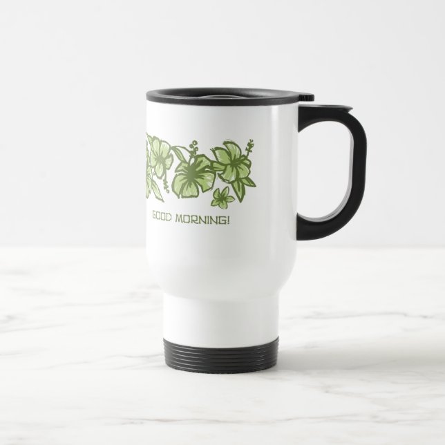Kakahiaka Hawaiian Hibiscus Mugs (Right)