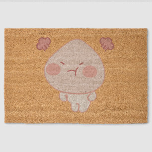 Kakao - Angry Little Apeach Fiber Doormat