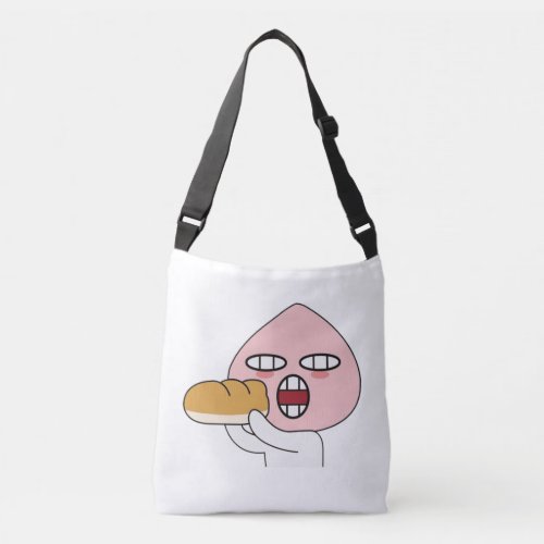 Kakao Emoticons - Charming Apeach Edition Crossbody Bag