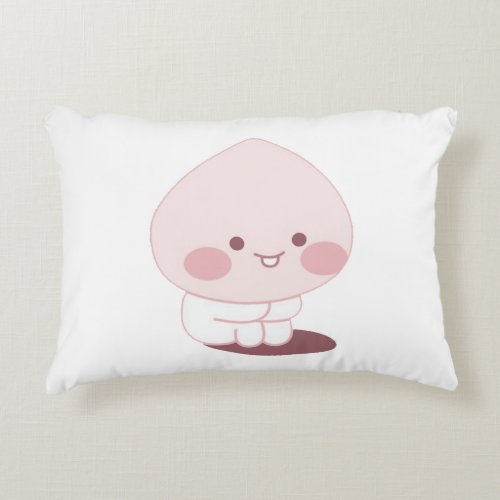 KaKao Friends and KaKaoTalk - Lovely Apeach Editio Accent Pillow