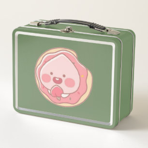 Kakao Friends Apeach Metal Lunch Box