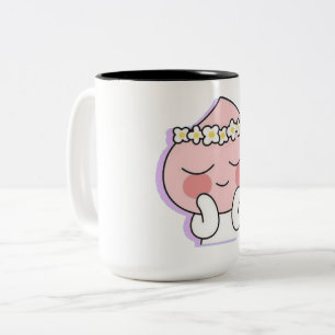 Kakao Friends Apeach Two-Tone Coffee Mug