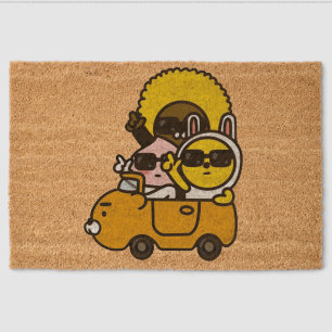 Kakao Friends Crew Fiber Doormat