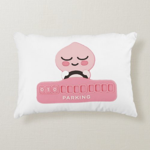 KaKao Friends - Driving Apeach Accent Pillow