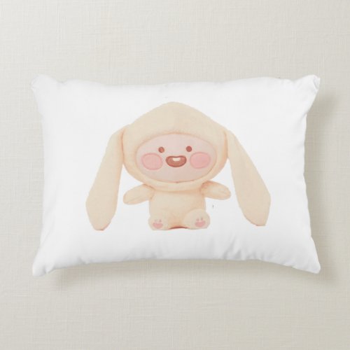 KaKao Friends - Rabbit Apeach Accent Pillow