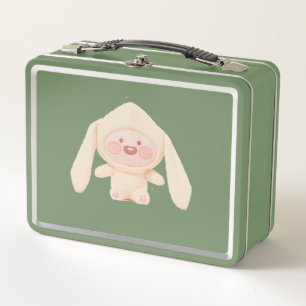 KaKao Friends - Rabbit Apeach Metal Lunch Box