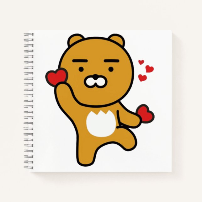 Kakao Friends Ryan Notebook (Front)